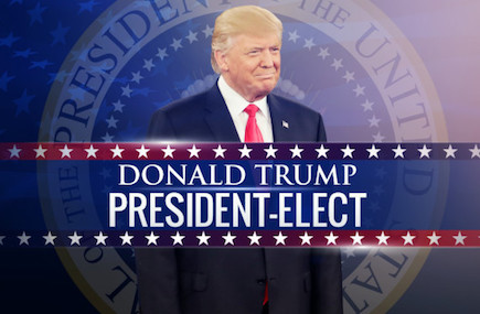 Donald trump president elect 2016