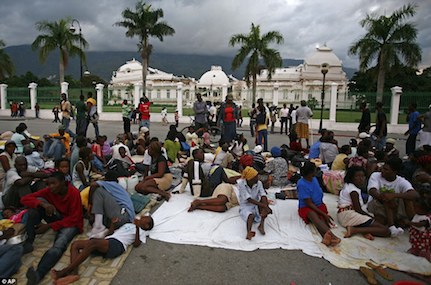Haitians in the capital city
